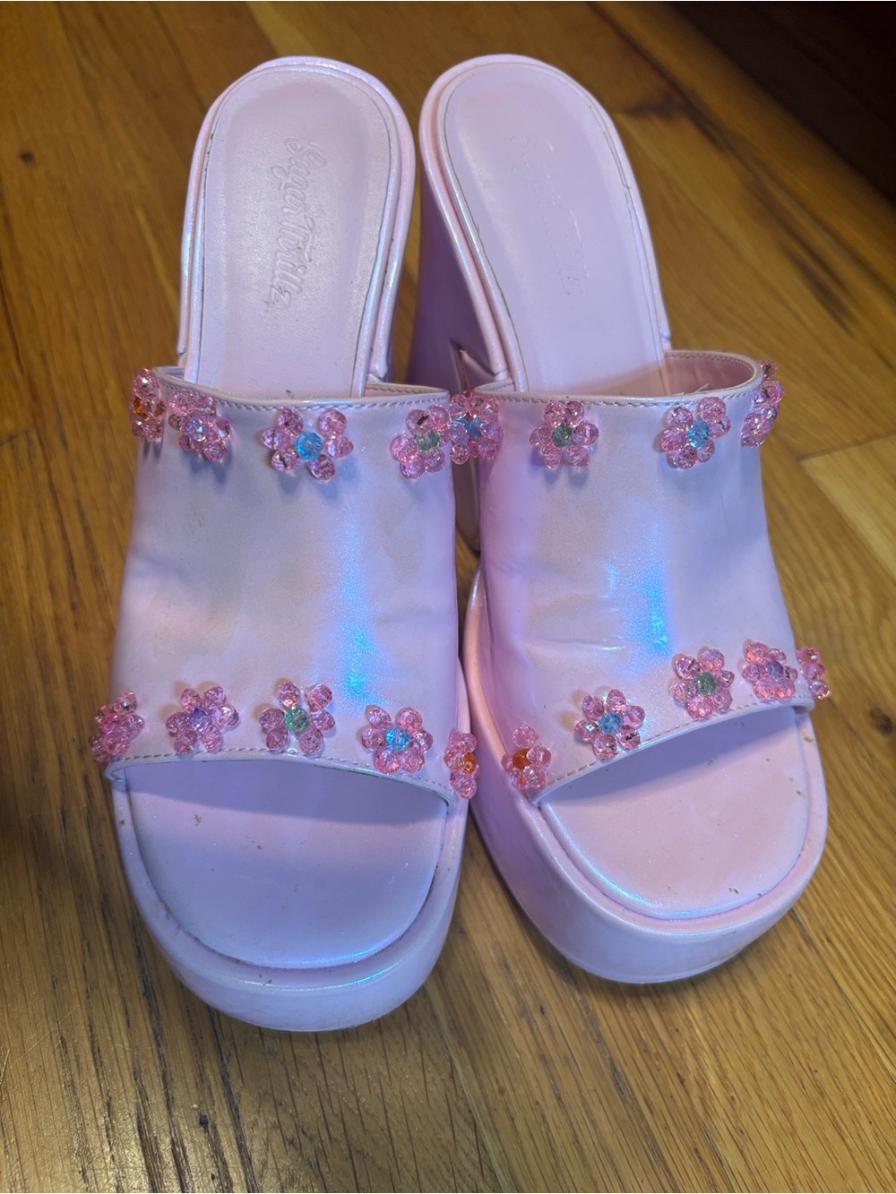 Sugar Thrillz PETAL POWER PLATFORM SLIDES